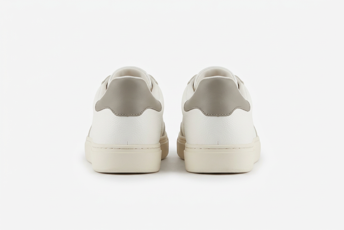 Zapatillas Armani Exchange blancas con gris