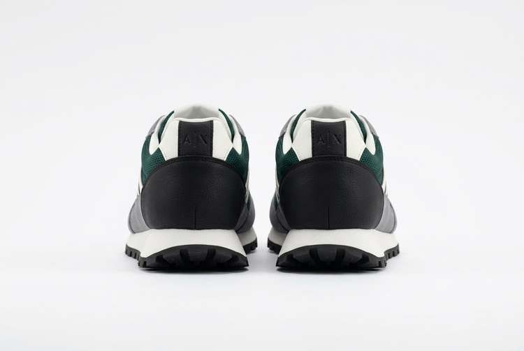 Zapatillas Armani Exchange verdes con gris