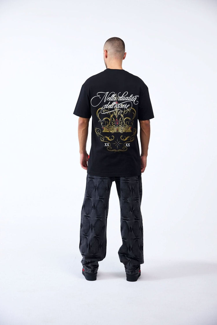 CAMISETA OVERSIZED HOMBRE FILIGRANA - foto 2
