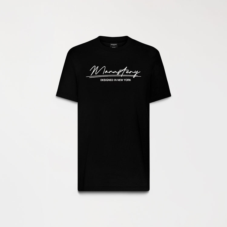TILICH T-SHIRT MEN BLACK