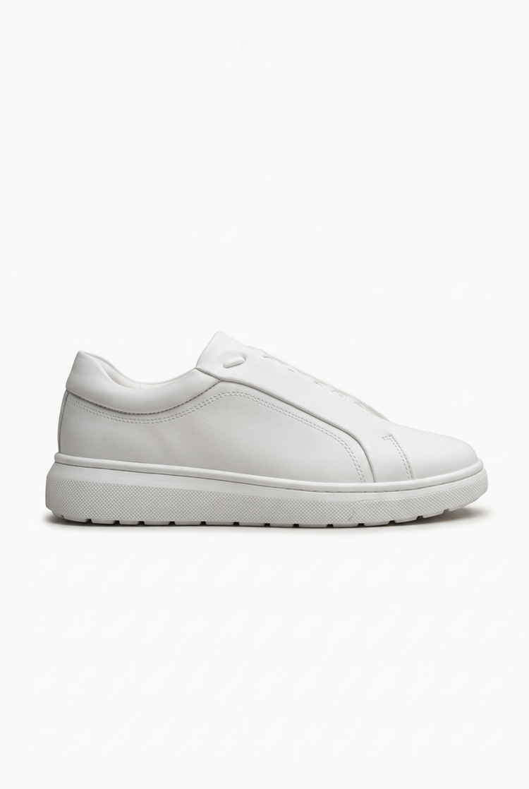 Zapatillas minimalistas blancas